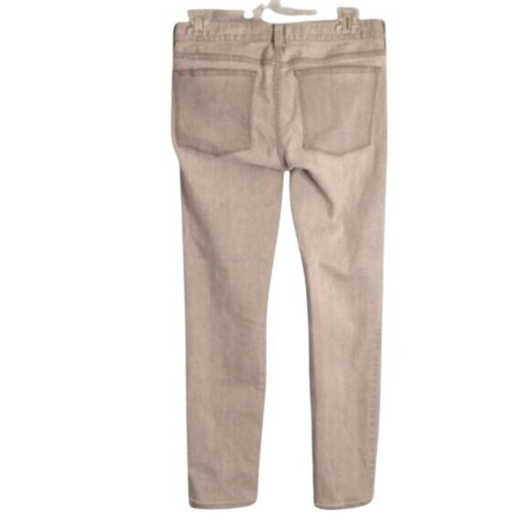 J Crew Factory Size 27 Jeans Womens Gray Denim Skinny Toothpick Stretch Low Rise - Picture 6 of 7